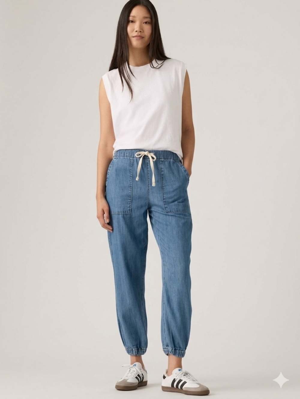 Hudson Jeans Women’s Casual Blue Joggers